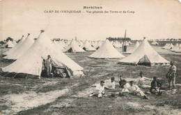 56 - COETQUIDAM - S11266 - Camp - Vue Générale Des Tentes Et Du Camp - Militaires - L1 - Guer Cötquidan