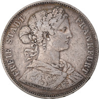 Monnaie, Etats Allemands, FRANKFURT AM MAIN, Thaler, 1862, TTB, Argent, KM:370 - Taler Et Doppeltaler