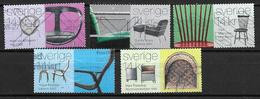 Suède 2014 N° 2981/2985 Oblitérés Artisanat Suèdois - Used Stamps