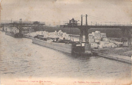 FRANCE - 55 - LEROUVILLE - Canal De L'Est - Le Port - D. THIRION - Péniche - Carte Postale Ancienne - Lerouville