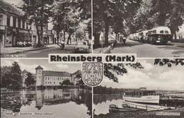 D-16831 Rheinsberg - Alte Ansichten - Schloß  - Straße Der Jugend - Markt - Cars - Alter Bus - Rheinsberg