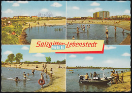 D-38226 Salzgitter - Lebenstedt - Alte Ansichten - See - Badestelle - Nice Stamp - Salzgitter