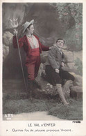 Théâtre - MIREILLE - Le Val D'Enfer - Ourrias Fou De Jalousie Provoque Vincent - Carte Postale Ancienne - Théâtre