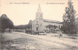 FRANCE - 55 - Front De VERDUN - Un Village De La Meuse - Militaria - Carte Postale Ancienne - Verdun