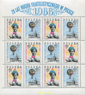 367694 MNH POLONIA 1968 75 ANIVERSARIO DE LA FILATELIA - Sin Clasificación