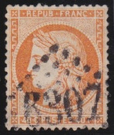 France   .   Y&T   .    38      .     O        .     Oblitéré - 1870 Beleg Van Parijs