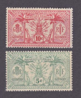 1911 New Hebrides 36-37 MLH Weapons And Idols - Ongebruikt