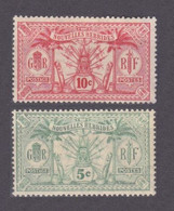 1911 New Hebrides 36-37 MLH Weapons And Idols - Neufs