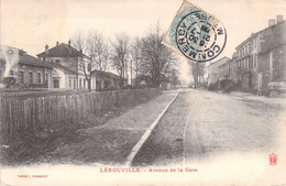 FRANCE - 55 - LEROUVILLE - Avenue De La Gare - Carte Postale Ancienne - Lerouville