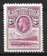 BASUTOLAND.....KING GEORGE V...(1910-36..)....2d .......SG3.......MH... - 1885-1964 Bechuanaland Protectorate