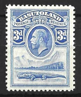 BASUTOLAND.....KING GEORGE V...(1910-36..)....3d .......SG4.......MH... - 1885-1964 Bechuanaland Protectorate