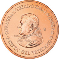 Vatican, Euro Cent, 2006, Unofficial Private Coin, SPL+, Cuivre Plaqué Acier - Privatentwürfe