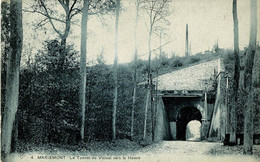 Mariemont, Le Tunnel Du Vicinal Vers La Hestre, Pas Courante - Morlanwelz