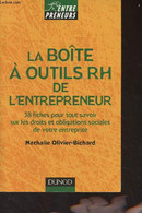 La Boîte à Outils RH De L'entrepreneur (38 Fiches Pour Tout Savoir Sur Les Droits Et Obligations Sociales De Votre Entre - Comptabilité/Gestion