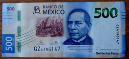 (!)  Mexico, 500 Pesos, 2021 XF PREFIX - GZ - SEA   ANIMAL DOLPHIN - Mexique