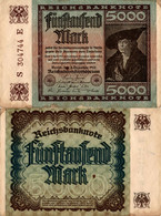 Germany / 5.000 Mark / 1922 / P-81(a) / VF - 5000 Mark