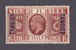 1935 Tangier 10 MLH King George V - Overprint - #191 - Unused Stamps