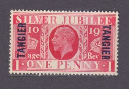 1935 Tangier 9 MLH King George V - Overprint - #190 15,00 € - Unused Stamps