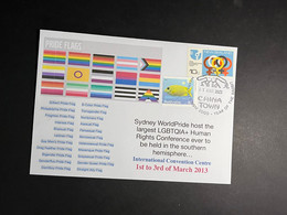 (1 P 2) Sydney World Pride 2023 - 1 To 3-3-2023 - LGBTQIA+ Human Rights Conference In Sydney - Covers & Documents