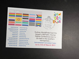 (1 P 2) Sydney World Pride 2023 - 1 To 3-3-2023 - LGBTQIA+ Human Rights Conference In Sydney - Covers & Documents