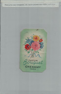 Carte Parfum BOUQUETde CHERAMY  Paris (FEVR 2023 370) - Anciennes (jusque 1960)