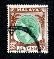 256 BCx Penang 1957 Scott 55 Used ( All Offers 20% Off! ) - Penang