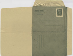 INDE / INDIA - Unused Stationery "INLAND LETTER" Postal Letter Sheet - Aérogrammes