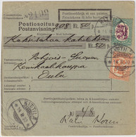 FINLANDE / SUOMI FINLAND 1930 KITTIL To OULU - Postiosoitus / Money-Order Card - Briefe U. Dokumente