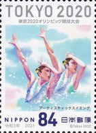 (oly04) Japan Olympic Games Tokyo 2020 Artistic Swimming MNH - Nuevos