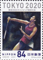 (oly06) Japan Olympic Games Tokyo 2020 Badminton MNH - Ungebraucht