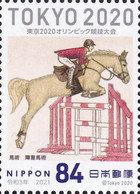 (oly22) Japan Olympic Games Tokyo 2020 Equestrian Show Jumping MNH - Unused Stamps