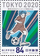 (oly24) Japan Olympic Games Tokyo 2020 Football Soccer MNH - Nuevos