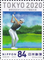 (oly25) Japan Olympic Games Tokyo 2020 Golf MNH - Ongebruikt