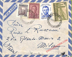 Ad6088 - ARGENTINA - POSTAL HISTORY - AIRMAIL COVER To ITALY 1960 Cacti - Lettres & Documents