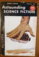 C1 ASTOUNDING Science Fiction UK BRE 02 1954 SF Pulp Miller LEWIS PADGETT Young  Port Inclus France - Science-Fiction