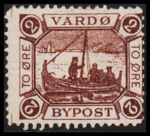 1888. NORGE. VARDØ BYPOST TO ØRE. No Gum.  - JF529835 - Local Post Stamps