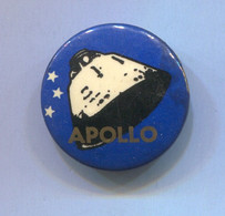 Apollo - Cosmos Space Program, Rocket, Vintage Pin  Badge Abzeichen - Raumfahrt