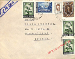 Ad6089 - ARGENTINA - POSTAL HISTORY - AIRMAIL COVER To ITALY 1970's - Cartas & Documentos