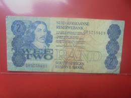 AFRIQUE Du SUD 2 RAND 1978-90 Circuler (B.29) - Afrique Du Sud