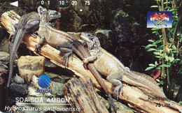 INDONESIA - TAMURA - S319 - ANIMALS - SOA-SOA AMBON (HYDROSAURUS AMBOINENSIS) - Indonesien