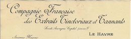 1906 Cie Française Extraits Tinctoriaux & Tannants Teinturerie Le Havre Seine Maritime > Vairet Baudot Briqueterie - 1900 – 1949