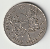 KENYA 1968: 1 Shilling, KM 5 - Kenya