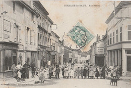 Delcampe - 51 - SERMAIZE LES BAINS - Rue Bénard - Sermaize-les-Bains