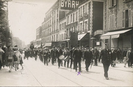 Carte Photo Couronnement De La Rosière Les Lilas Bagnolet  Photo A. Pétin  Pub Byrrh - Manifestations