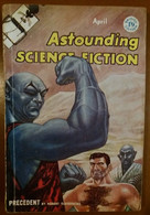 C1 ASTOUNDING Science Fiction UK BRE 04 1958 SF Pulp FREAS Silverberg HEINLEIN  Port Inclus France - Science-Fiction