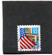 ETATS-UNIS       32 C   Date En Bleu  1995    Y&T : 2339   Belle Oblitération - 3. 1981-...