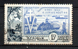 Col33 Colonie AOF Afrique PA N° 17 Oblitéré  Cote : 7,00€ - Gebraucht