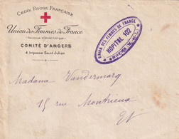 Thème Croix Rouge - France - Enveloppe - Croix-Rouge