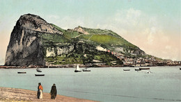 Rock From The N.W. Gibraltar 1900s Unused Postcard. Publisher J.Ferrary & Co, Gibraltar No 2/ Purger & Co, München 3378 - Gibraltar