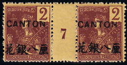 CANTON - N° 34** - MILLÉSIME 7.. - Nuevos